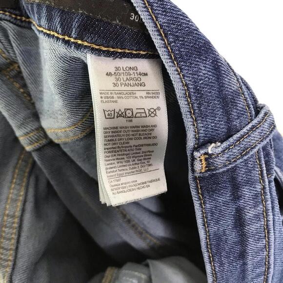 Banana Republic Jeans Womens 30 Long High Rise Straight Modest Business Casual - Picture 7 of 9